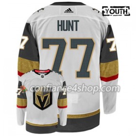 Adidas Maillot de Hockey Vegas Golden Knights BRAD HUNT 77 Blanc Authentic - Enfant